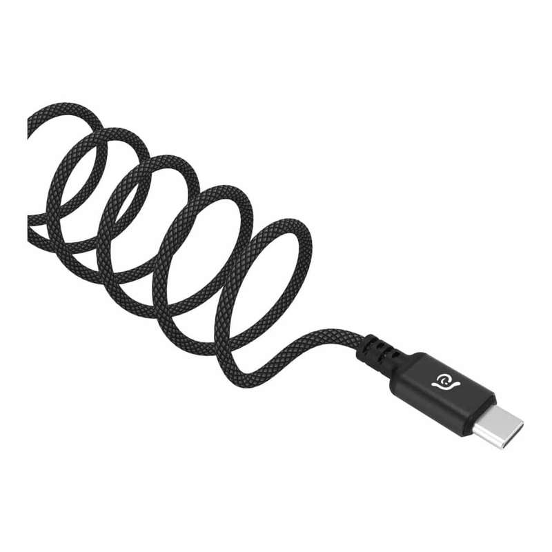 Adam Elements CASA S200 Type-C Male to Male Braided Cable 2m Black ACBADS200BK