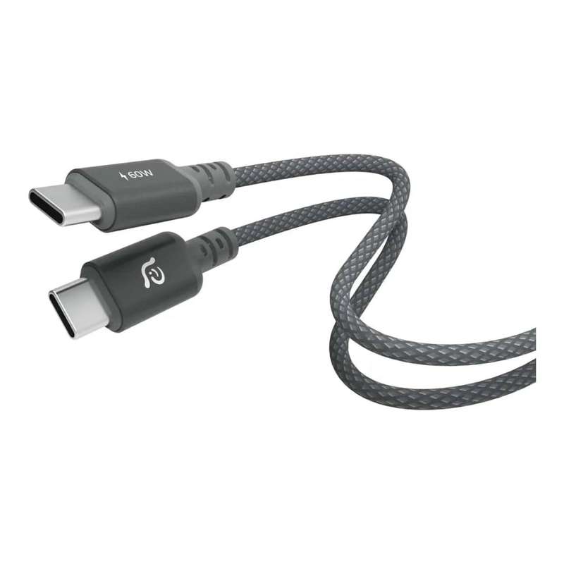 Adam Elements CASA S200 Type-C Male to Male Braided Cable 2m Grey ACBADS200GY