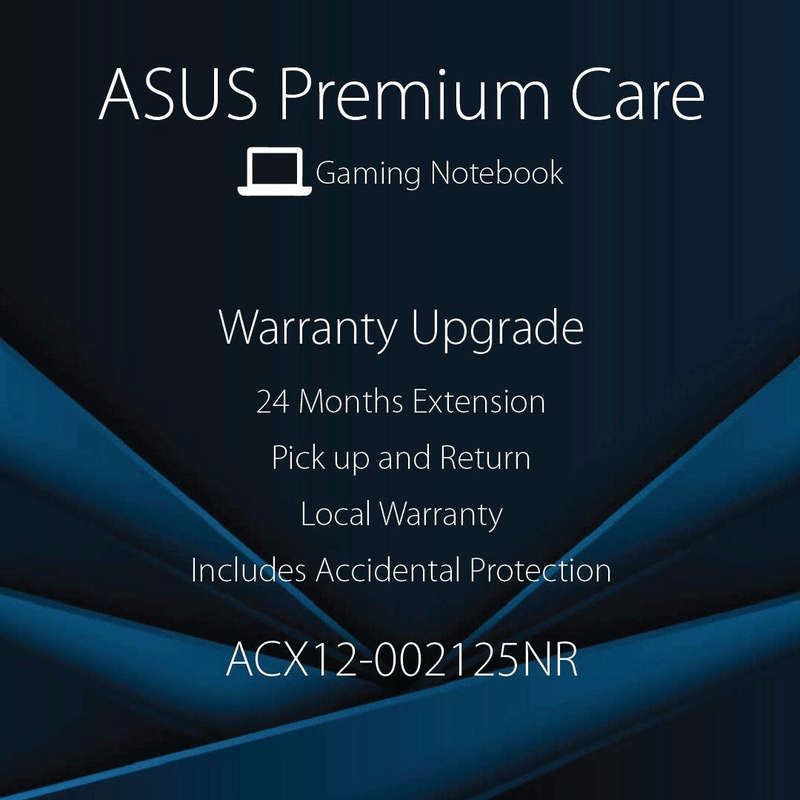 ASUS 24 Months Warranty with Accidental Protection Upgrade ACX12-002125NR