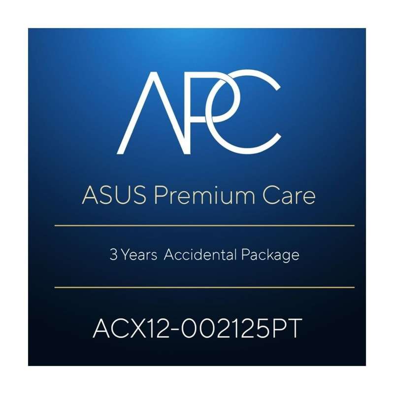 ASUS Premium Care 2-year Warranty and 3-year Accidental Protection ACX12-002125PT