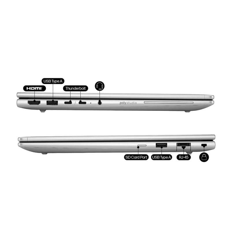 HP EliteBook 6 G1i 14-inch WUXGA AI Laptop - Intel Core Ultra 7 255U 1TB SSD 32GB RAM Win 11 Pro