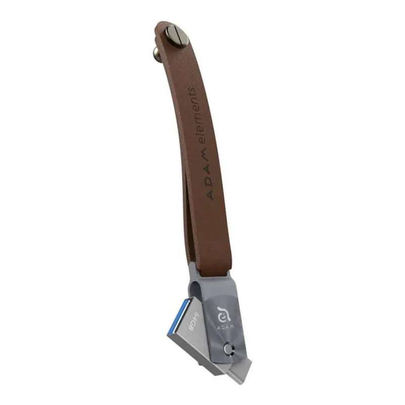 Adam Elements ROMA 64GB Type-C Male to Type-A Female USB Flash Drive Grey