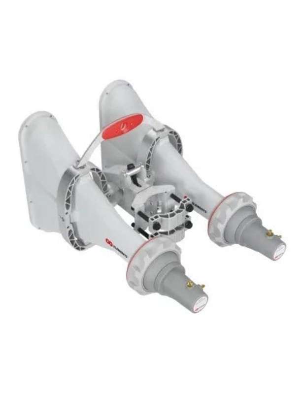 RF Elements AH90-4X4-SMA 5 GHz 90° 4x4 Asymmetrical Horn Antenna