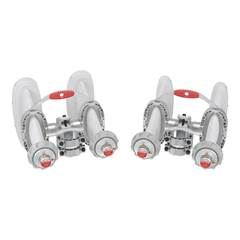 RF Elements Wideband 90 Degree 4x4 Asymmetrical Horn Antenna AH90WB-4x4-SMA