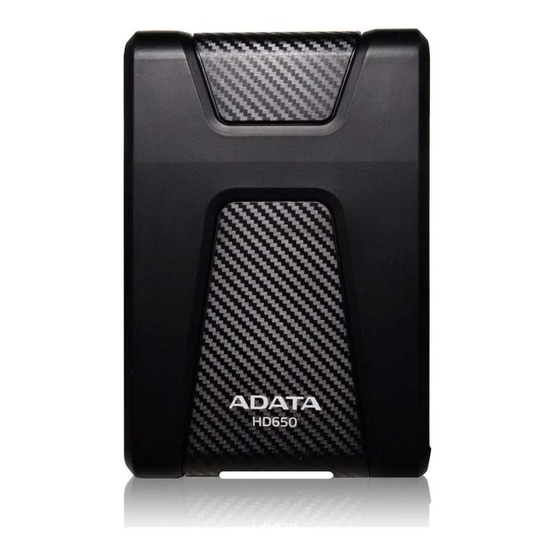 ADATA DashDrive Durable HD650 1TB Black External Hard Drive AHD650-1TU3-CBK