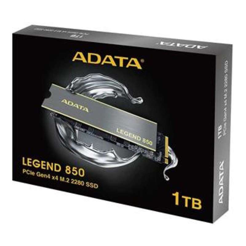 ADATA Legend 850 1TB M.2 PCI Express 4.0 NVMe Internal SSD ALEG-850-1TCS