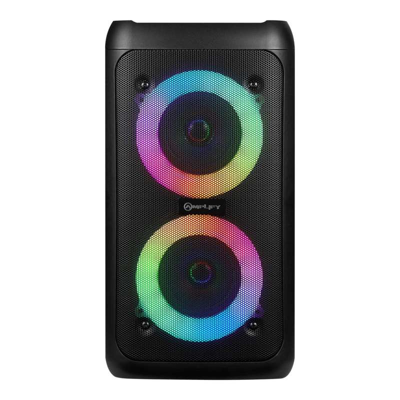 Amplify 20W Mini Megavibe Series Dual 3-inch Party Speaker Black AM-3900-3D
