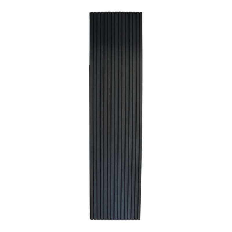 Parrot 600x2400mm Slatted Wall Panel Black Wood AP0624BW
