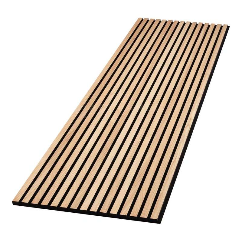 Parrot 600x2400mm Natural Walnut Slatted Wall Panel AP0624NW
