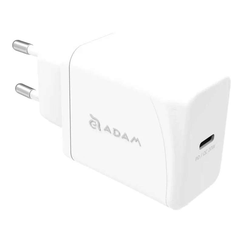 Adam Elements OMNIA F1 Type-C 20W Wall Charger White APAADF1EUWH-1