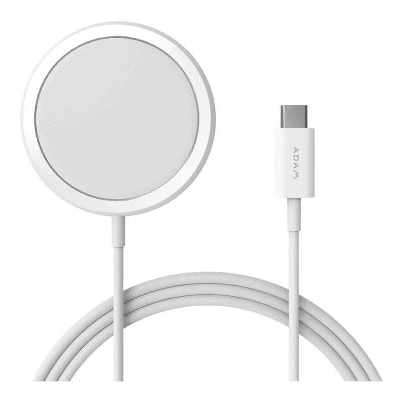 Adam Elements OMNIA M Wireless Magnetic Charger White APAADMP3WH