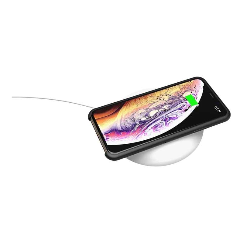 Adam Elements OMNIA Q 10W Wireless Qi LED Charger White APAADQWH