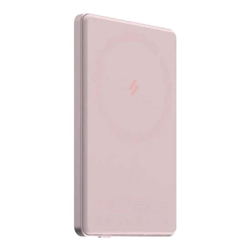 Adam Elements GRAVITY C5 5000mAh Wireless Ultra Slim Power Bank Pink APBADGVC5PK