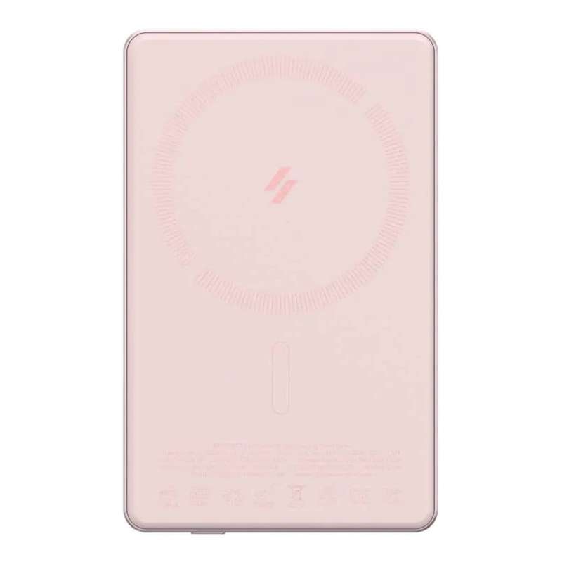 Adam Elements GRAVITY C5 5000mAh Wireless Ultra Slim Power Bank Pink APBADGVC5PK