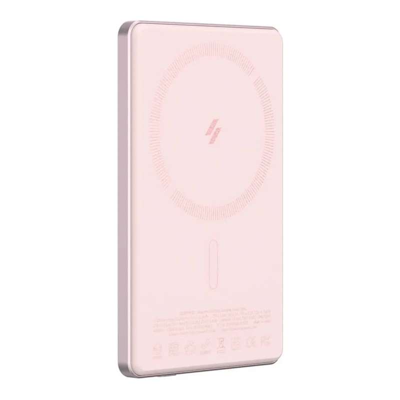 Adam Elements GRAVITY C5 5000mAh Wireless Ultra Slim Power Bank Pink APBADGVC5PK