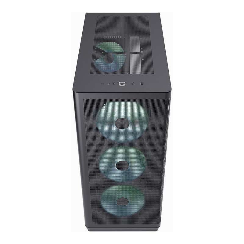 APNX C1-R Premium ATX Mid-Tower PC Case Black APCM-CR01243.11