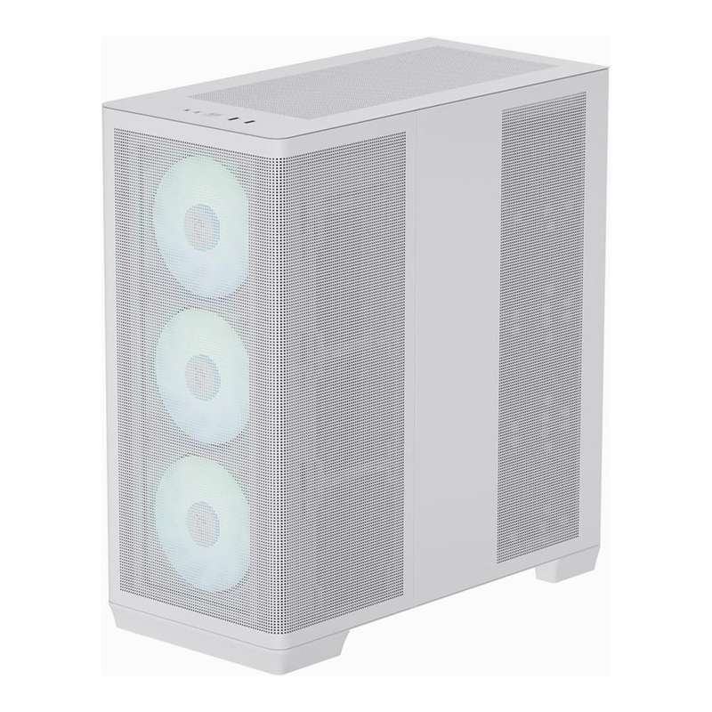 APNX C1-R Premium ATX Mid-Tower PC Case White APCM-CR01243.21