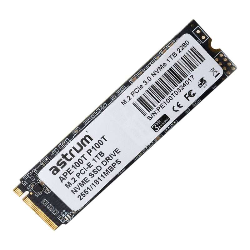 Astrum P100T M.2 1TB PCIe 3.0 NVMe Internal SSD APE100T
