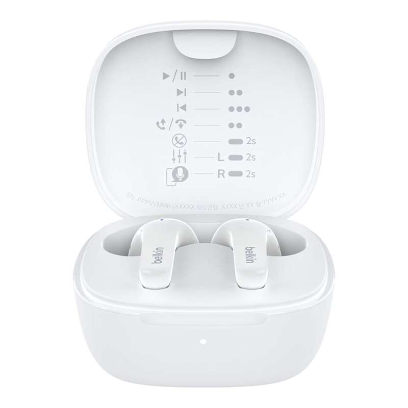 Belkin SoundForm Motion True Wireless Earbuds - White AUC010BTWH