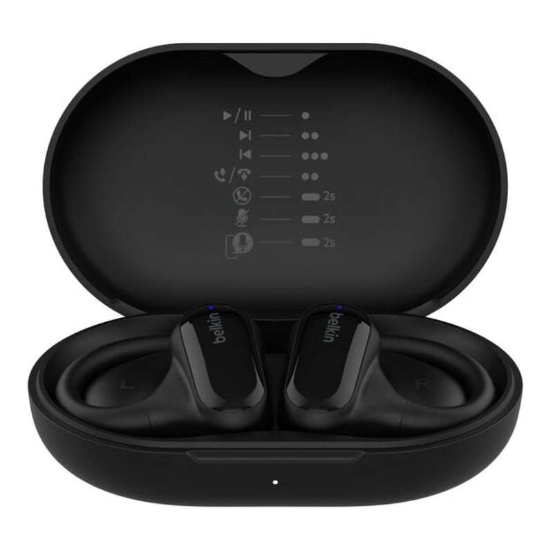 Belkin SoundForm ClearFit Bluetooth Earbuds Black AUC013CTBK