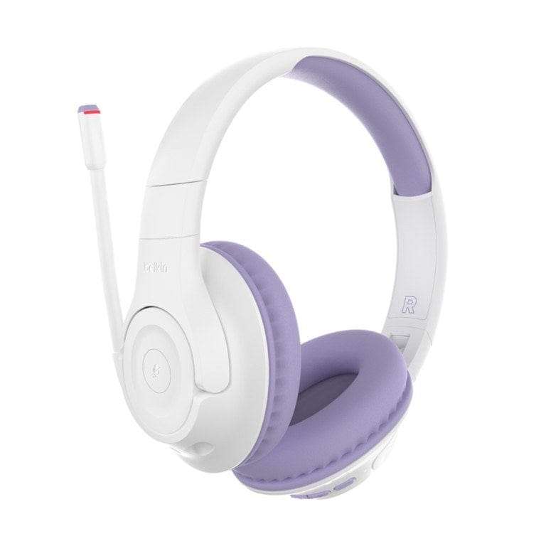 Belkin SoundForm Inspire Over-Ear Wireless Bluetooth Headset with Microphone for Kids Lavender AU...