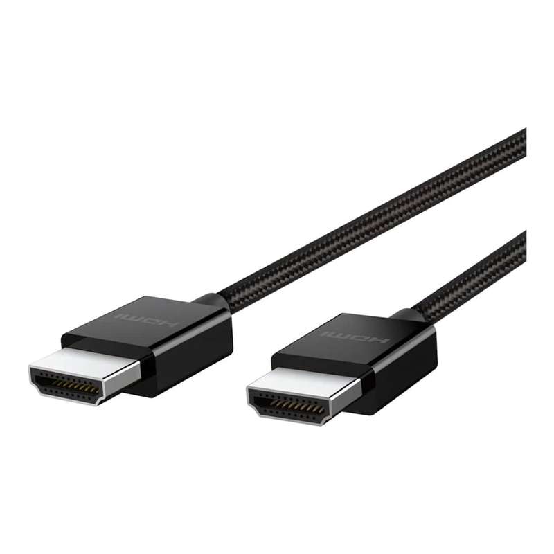 Belkin 8K Ultra High Speed HDMI 2.1 Braided Cable AV10176BT2M-BLK