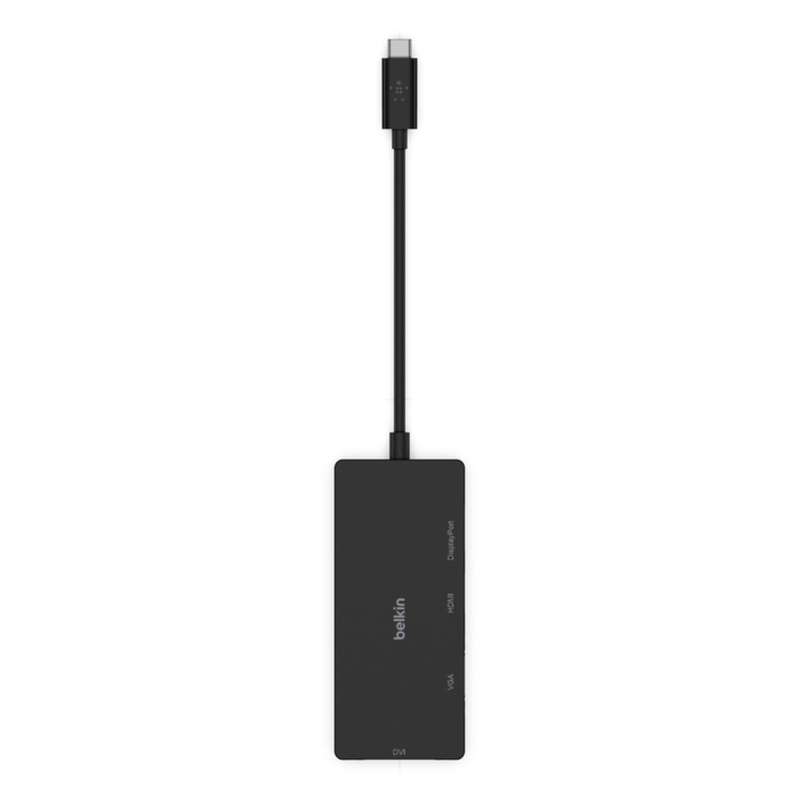 Belkin USB-C Multiport Adapter Black AVC003BTBK