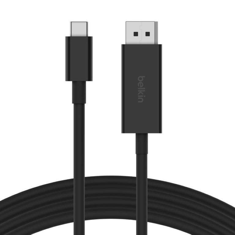 Belkin Connect USB Type-C to DisplayPort 1.4 2m Cable Black AVC014BT2MBK