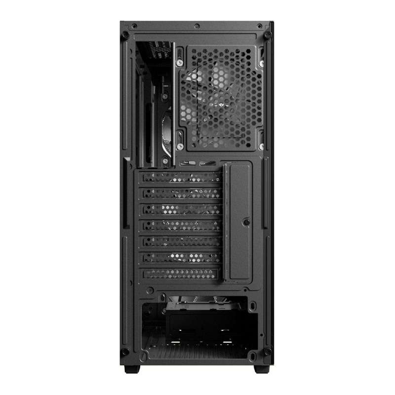 Antec AX63 ARGB Wood ATX Mid-Tower Gaming PC Case Black