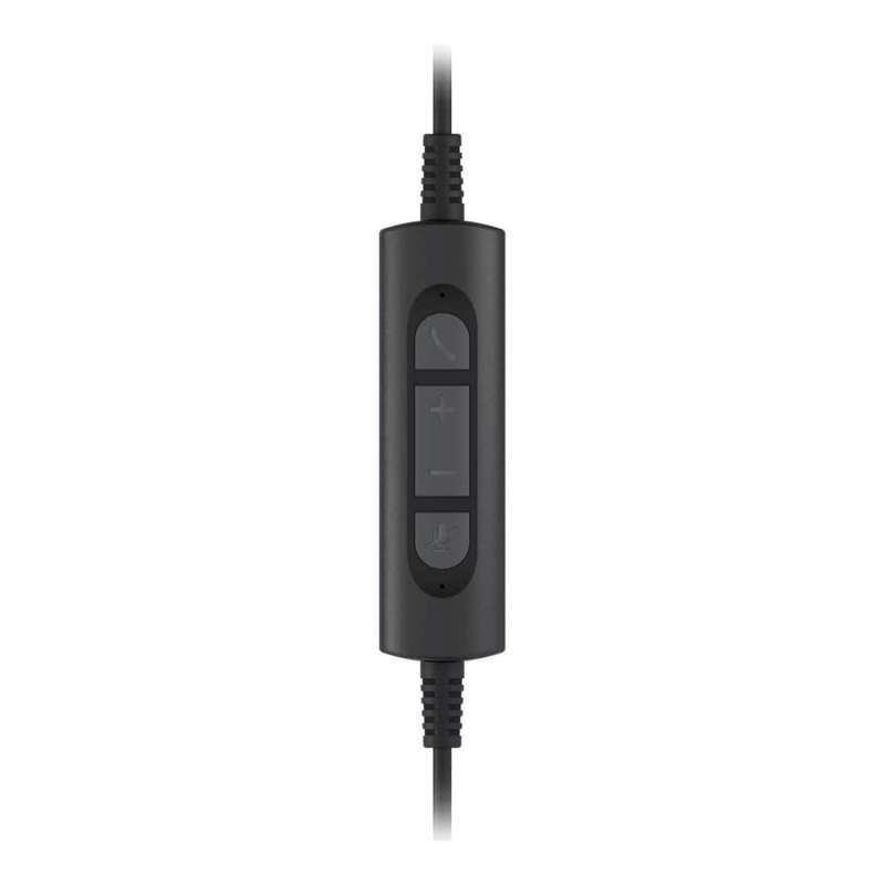 Axtel ONE UC Wired Stereo Headset Black AXH-ONEUCD