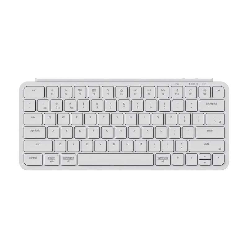 Keychron B1 Pro Ultra-Slim Wireless Keyboard Grey B1P-K1