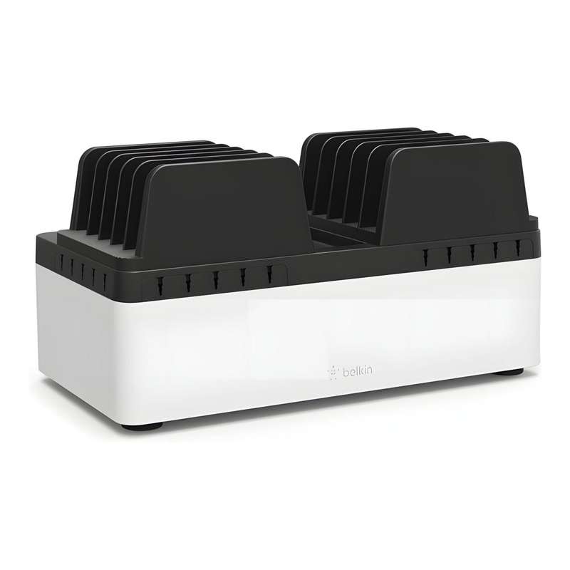 Belkin AC Classroom Charging Station with Fixed Dividers for Notebooks and Tablets Up To 10 Devic...