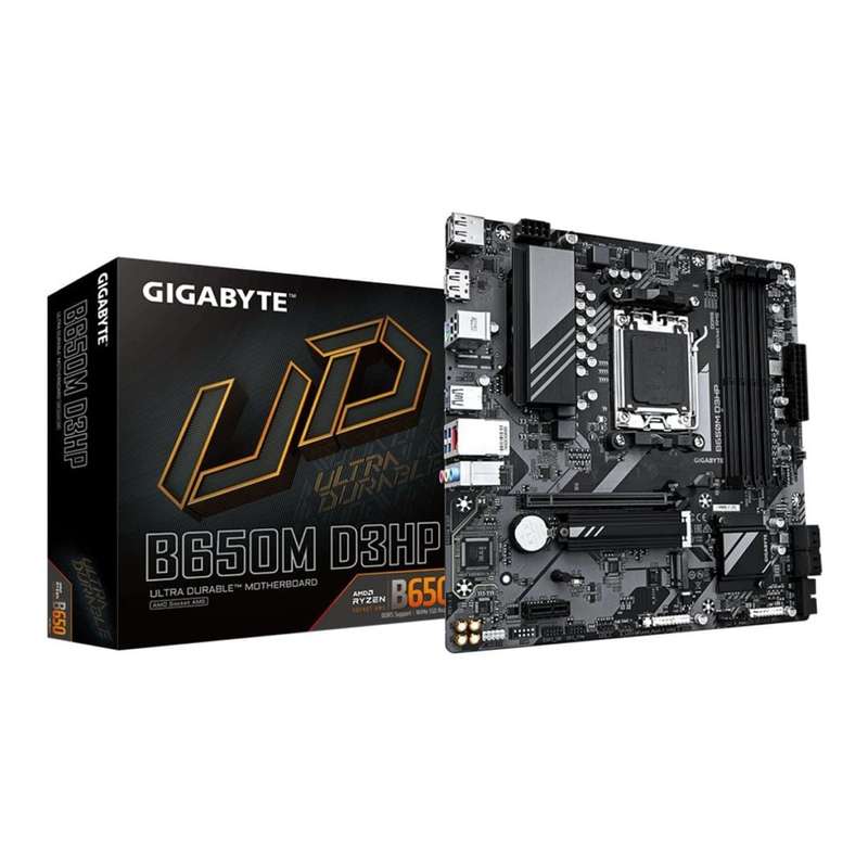 Gigabyte B650M D3HP AMD Socket AM5 micro ATX Motherboard