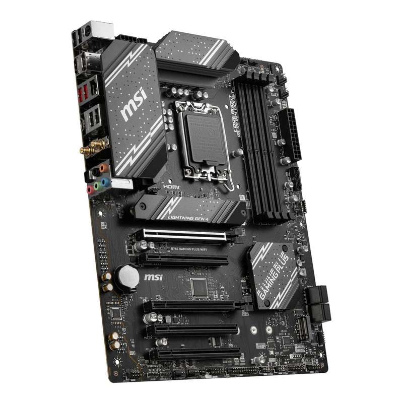 MSI B760 Gaming Plus Wi-Fi Intel LGA 1700 ATX Motherboard