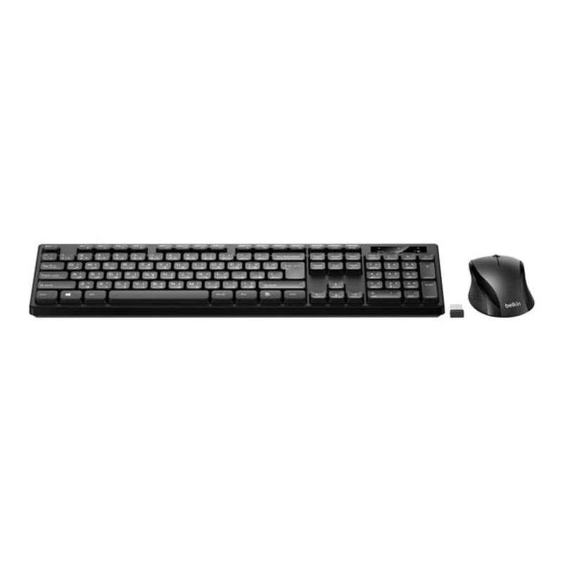 Belkin Connect Wireless Keyboard and Mouse Combo Black BBZ010tt