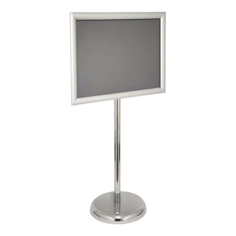Parrot A4 Aluminum Poster Frame Lollipop Stand BG9604