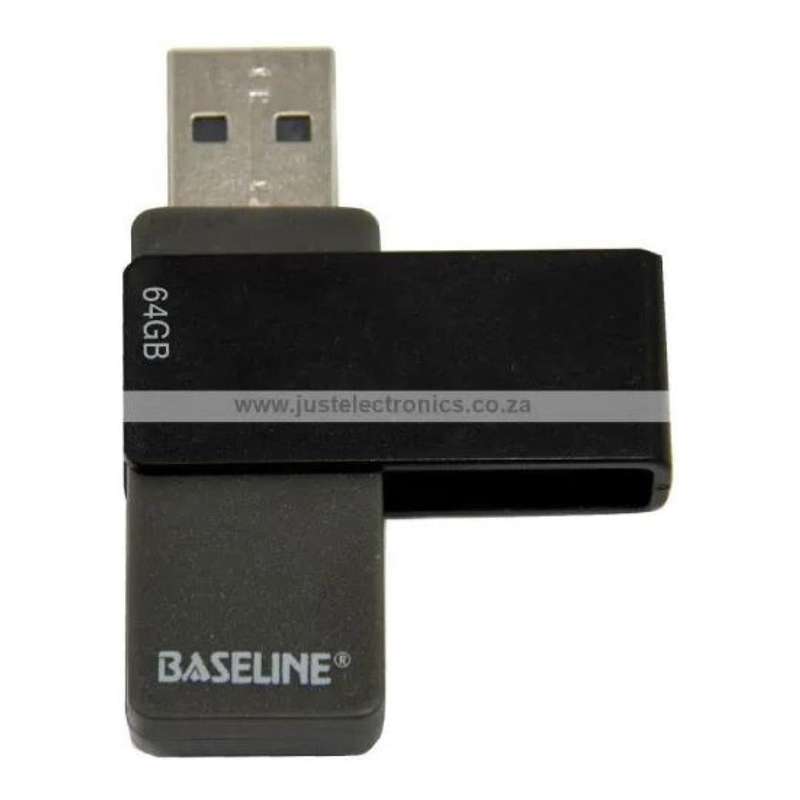 Baseline 64GB Type-A USB 2.0 Flash Drive BL-USB64GB