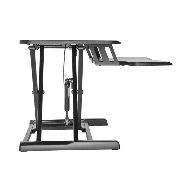 LinkQnet Gas Spring Workstation Desk with Keyboard Tray BRK-DWS28-02N