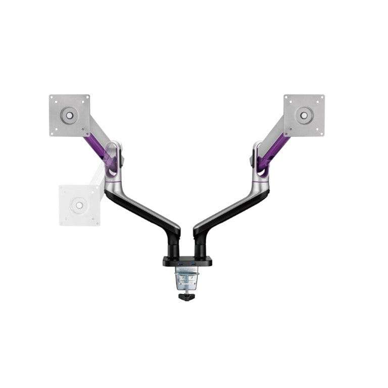 Lumi 17-32-inch Dual Monitor Aluminum Spring-Assisted Arms BRK-LDT50-C024U