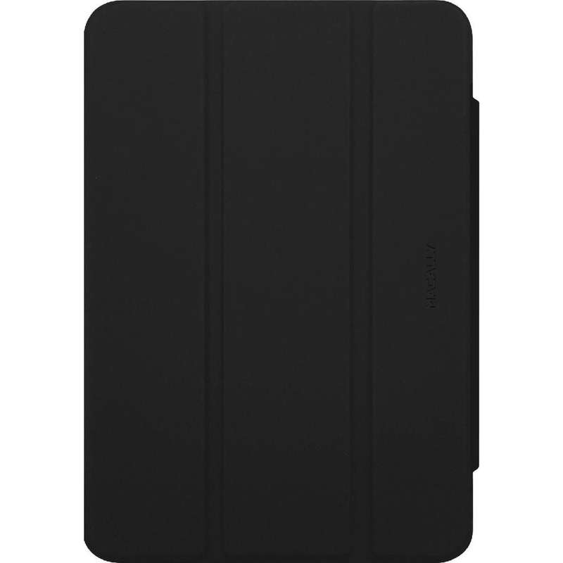 Macally Folio Case and Stand and Pen Holder for Apple iPad Mini 6 - Black BSTANDM6V2-B