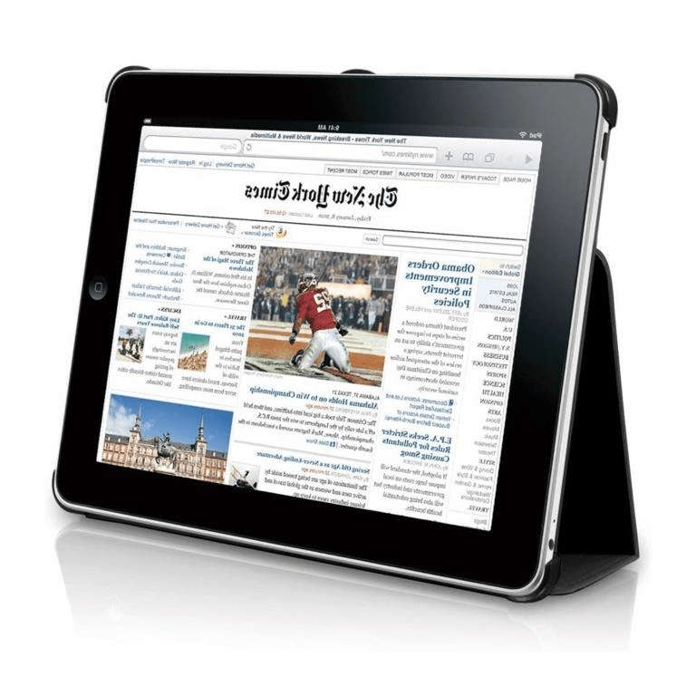 Macally Protective Case and Stand for Apple iPad 11 BSTANDP6SA5-B