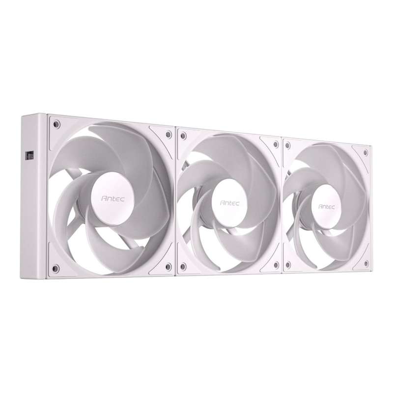 Antec Connect 120 Reverse ARGB PWM Case Fan 3-pack - White