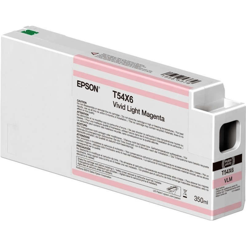 Epson T54X600 Vivid Light Magenta Printer Ink Cartridge UltraChrome Original C13T54X600 Single-pack
