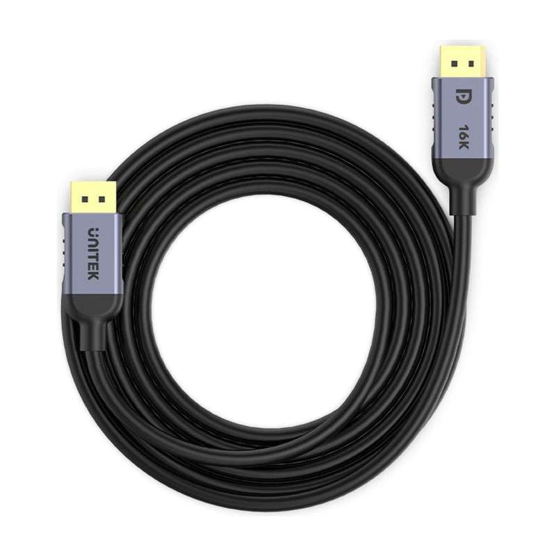 Unitek 8K 120Hz DisplayPort Male to Male Gaming Cable 2m C1626GY01-2M