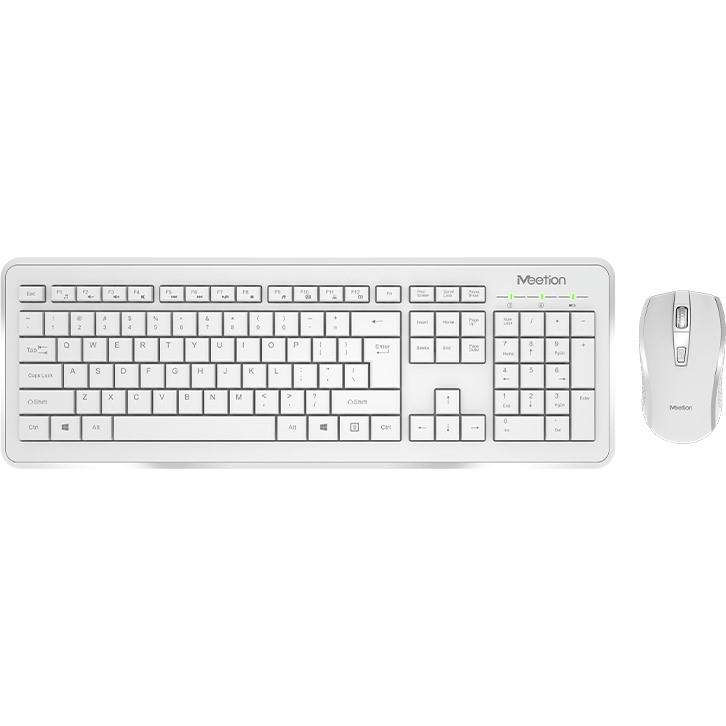 Meetion C4120W 2.4G Wireless Mouse And Keyboard Combo - White