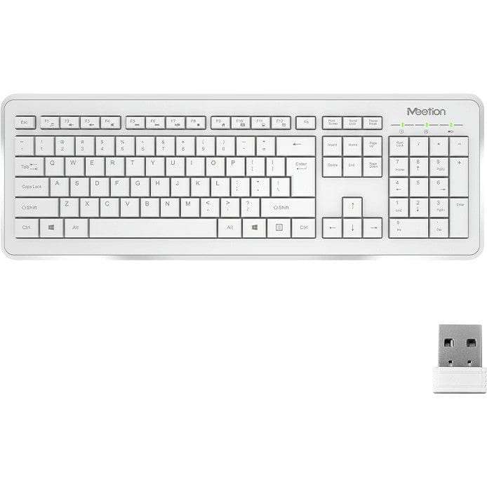 Meetion C4120W 2.4G Wireless Mouse And Keyboard Combo - White