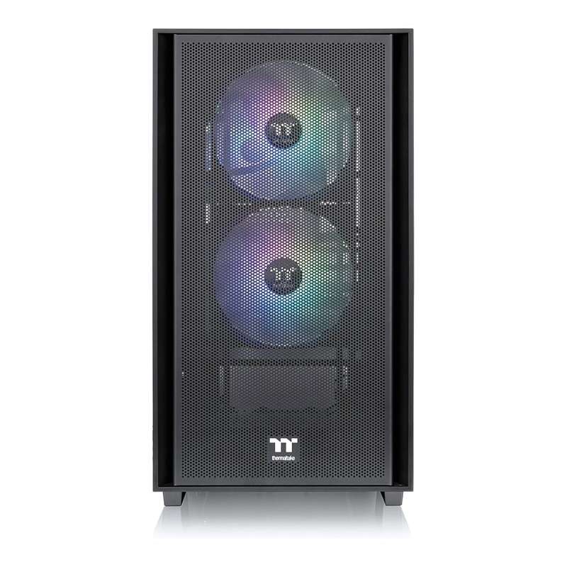 Thermaltake Versa H16 TG ARGB Micro Tower Black Gaming PC Case CA-1Y8-00S1WN-02