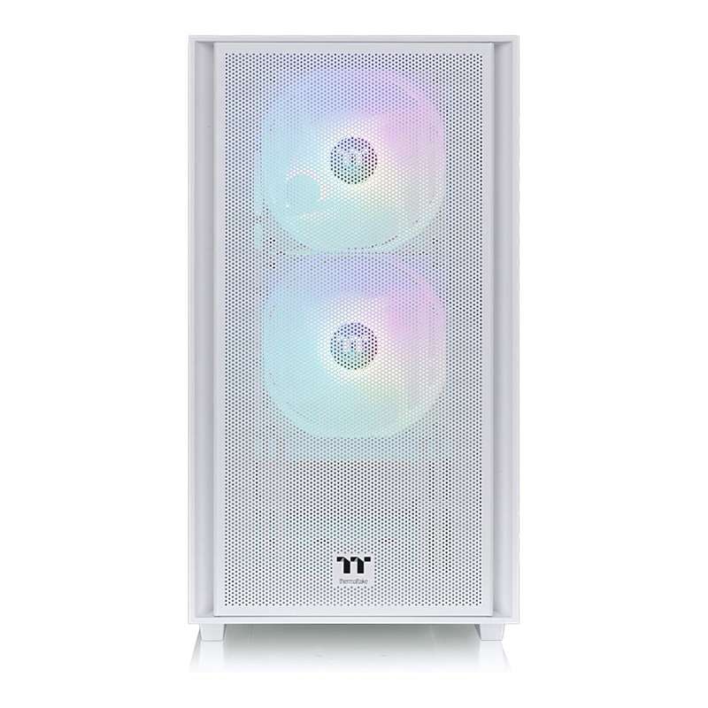 Thermaltake Versa H16 TG ARGB Micro Tower Snow Gaming PC Case CA-1Y8-00S6WN-01