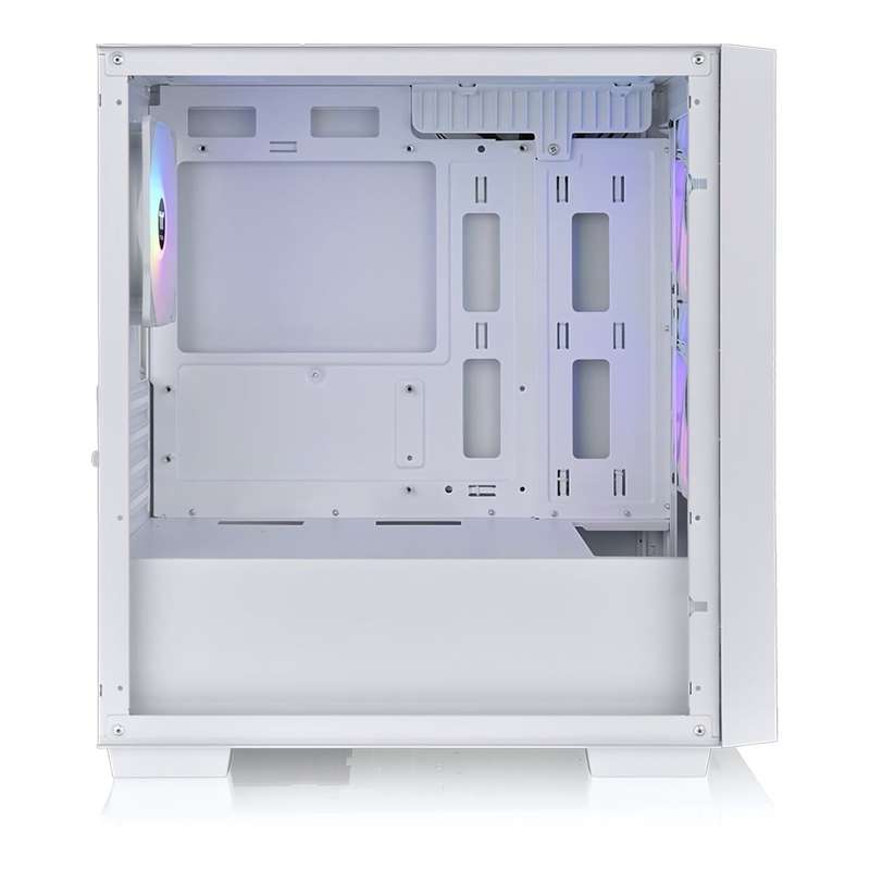 Thermaltake Versa H16 TG ARGB Micro Tower Snow Gaming PC Case CA-1Y8-00S6WN-01