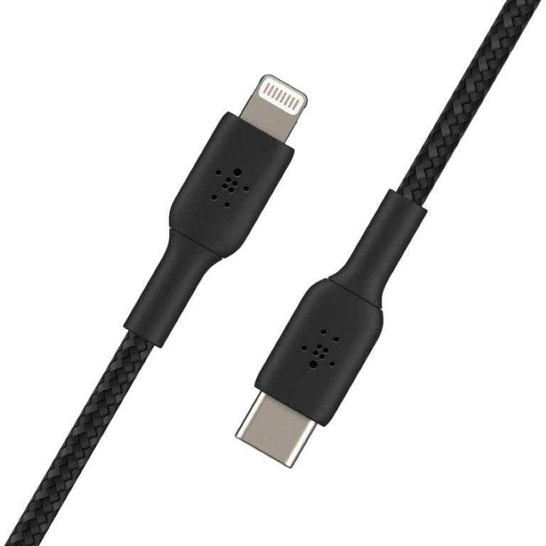 Belkin BoostCharge USB Type-C to Lightning 2m Braided Cable Black CAA004BT2MBK
